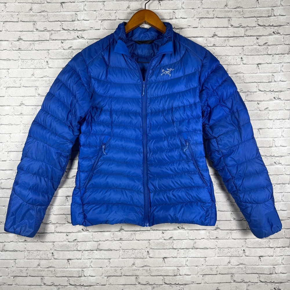 Arc'teryx Vibrant Blue Insulated Puffer Down Fill Jacket Womens Size Small